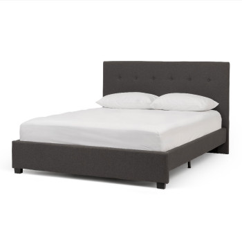 Dallas Double Bed Frame, Jet