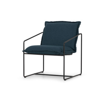 Harper Chair, Dark Blue