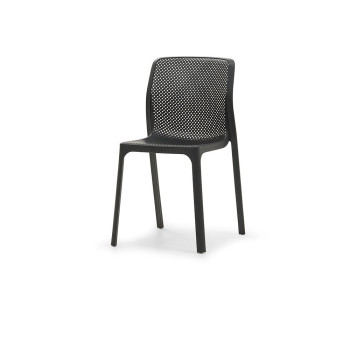 Bailey Outdoor Dining Chair, Charcoal