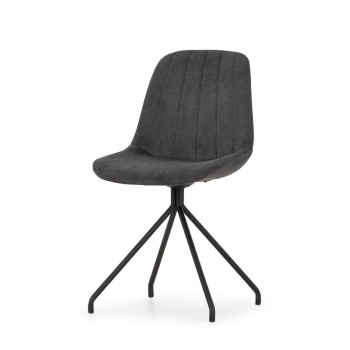 Ava Dining Chair, Charcoal