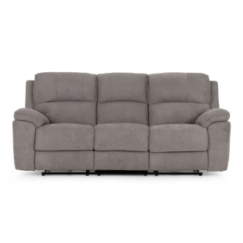 Reese 3 Seater Electric Recliner, Storm