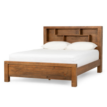 Prima Queen Bed Frame, Pine