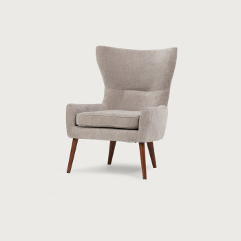 Aubrey Chair, Light Grey