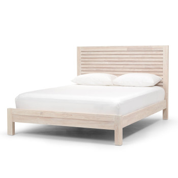 Haven Queen Bed Frame, White