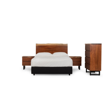 Tipaz 4 Piece Bedroom Set with King/Super King Headboard