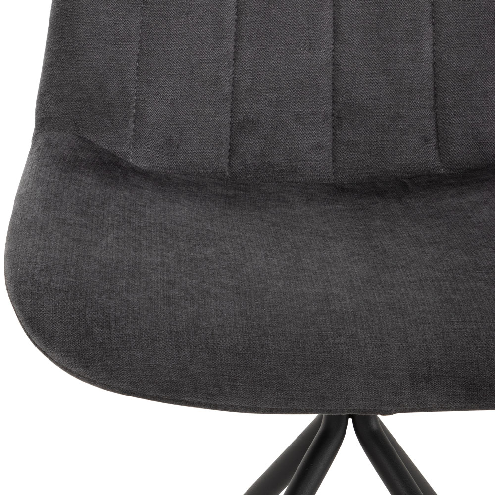 Ava Dining Chair, Charcoal
