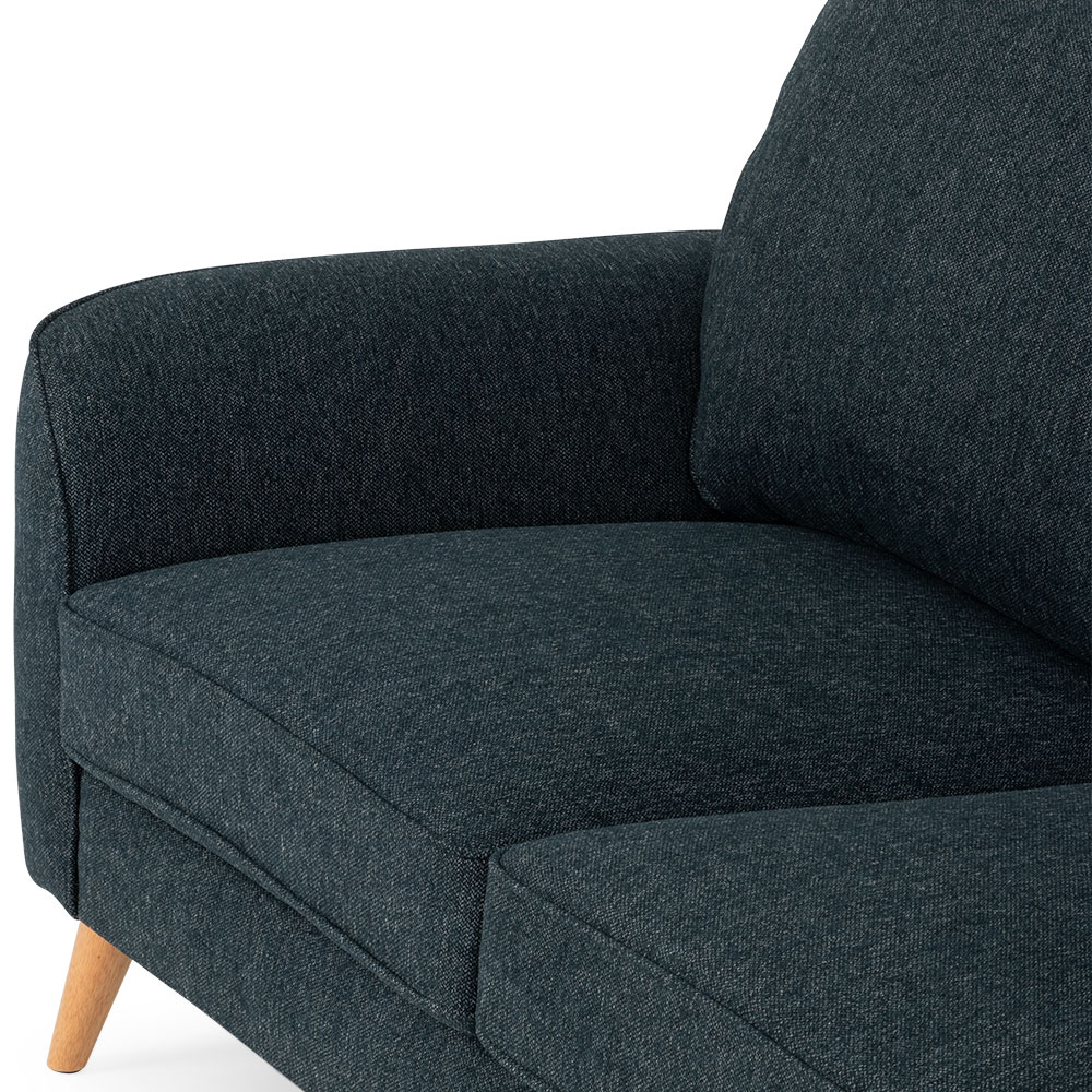 Darby 2 Seater Sofa, Navy