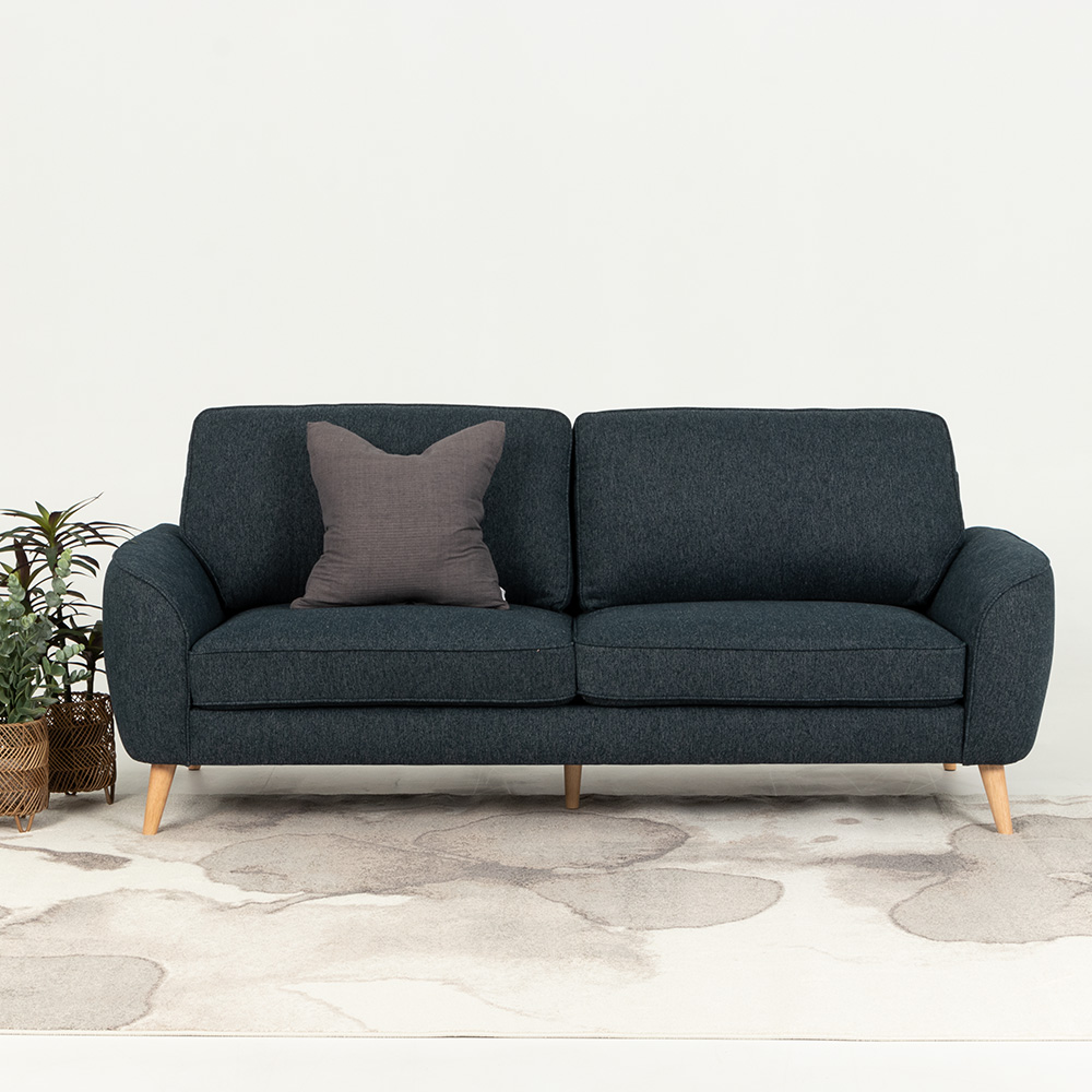 Darby 3 Seater Sofa, Navy
