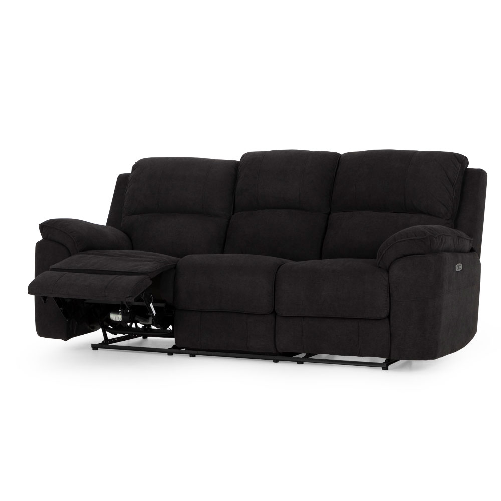 Reese 3 Seater Electric Recliner, Midnight